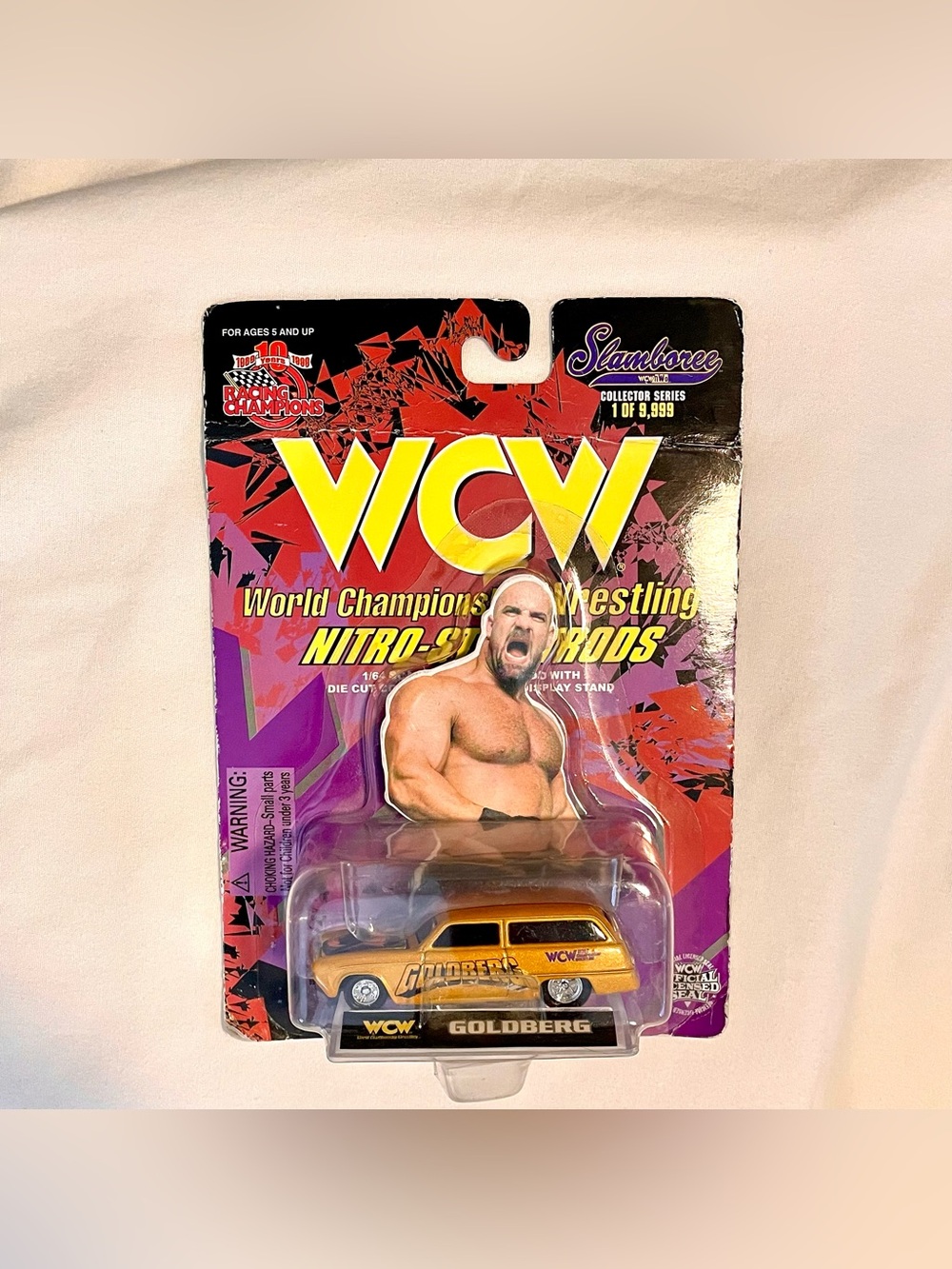 Bill Goldberg WCW 1999 Racing Champions Nitro Streetrods - '51 Studebaker Wagon